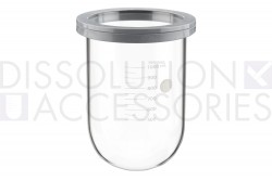 PSGLA900-VKC-Dissolution-Accessories-1-Liter-Clear-Glass-Vessel-with-Grey-Collar-Agilent