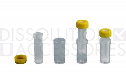 PSFVC-Nylon-FIlter-Vial-Dissolution-Accessories-Yellow-Cap-clear-